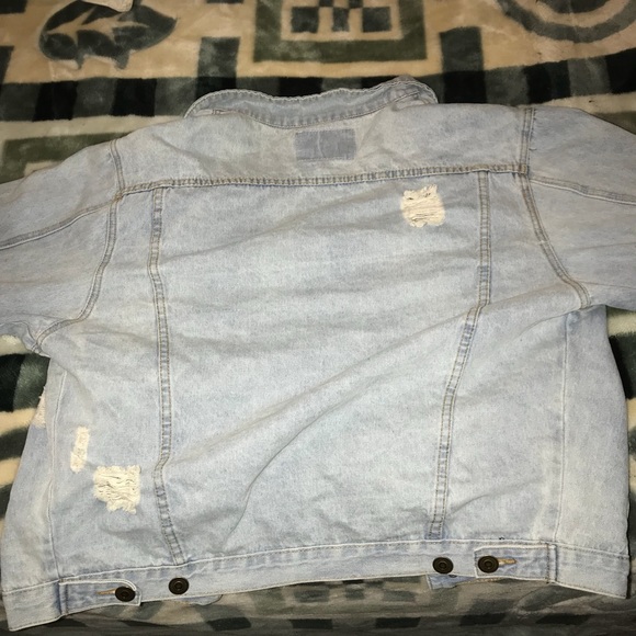 Distressed Jean Jacket - Picture 2 of 4